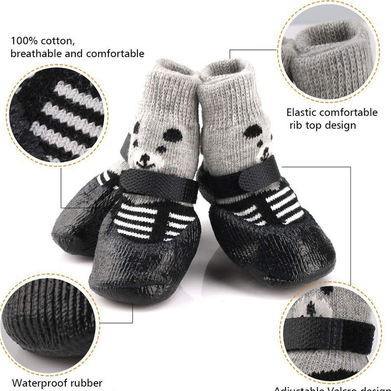 Cozy Floor-Protecting Dog Socks Cozy Floor-Protecting Dog Socks