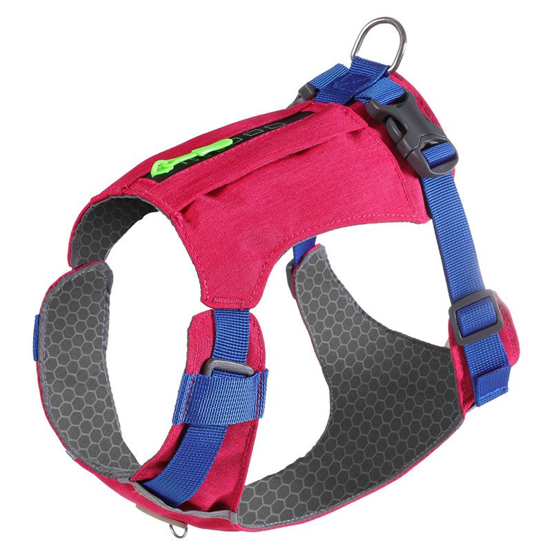Reflective strip night walk dog harness