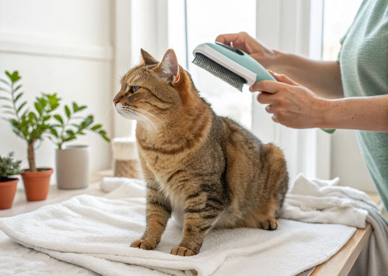 Новинка 2025 года для домашних животных: самоочищающаяся щетка для собак Bolo