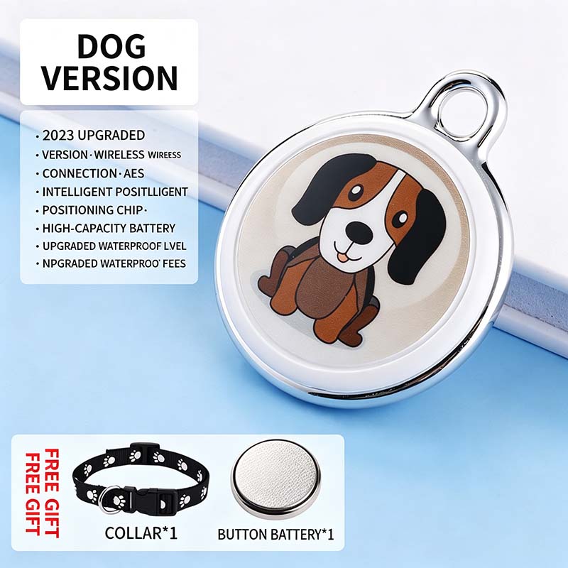 pet anti-lost positioning tag
