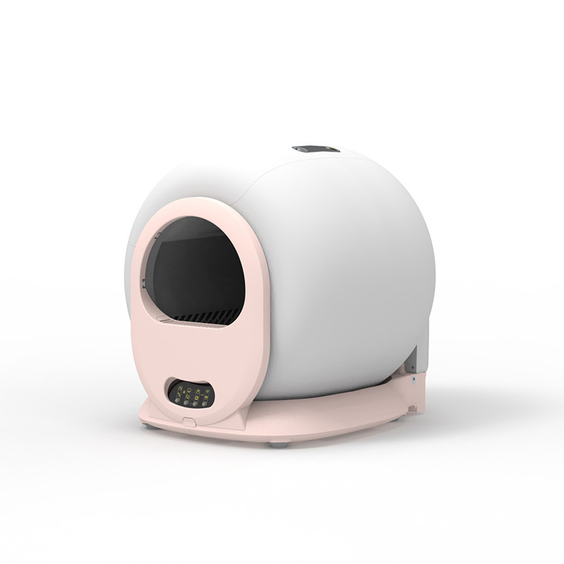 smart self-cleaning cat litter box